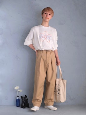 いったさん(メンズ・170cm)の春コーディネート