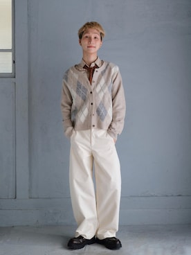 「アイテム（フォーマルスーツ/小物）」を使った、いったさん（メンズ・169cm）の冬コーディネート