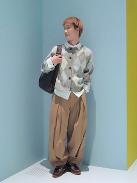 「ciite'（シーテ）のアイテム」を使った、いったさん（メンズ・169cm）の秋コーディネート