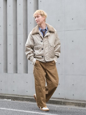 「アイテム（フォーマルスーツ/小物）」を使った、いったさん（メンズ・169cm）の冬コーディネート