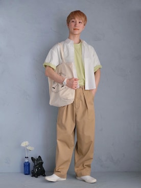 「はじめましてコーデ」｜「アイテム（その他）」を使った、いったさん（メンズ・170cm）の春コーディネート