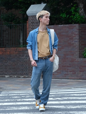 いったさん（骨格ナチュラル・メンズ・169cm）の秋コーディネート