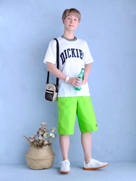 「夏のTシャツフェス」｜「アイテム（その他）」を使った、いったさん（メンズ・170cm）の夏コーディネート