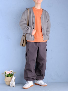 「RUUBON（ルーボン）のアイテム」を使った、いったさん（骨格ナチュラル・メンズ・170cm）の春コーディネート