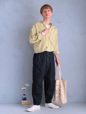 いったさん（メンズ・170cm）の春コーディネート