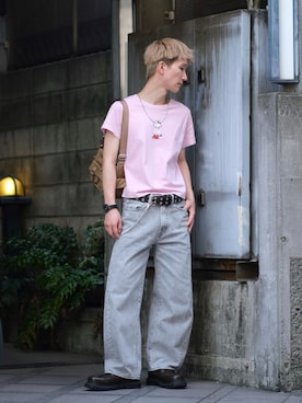 「アイテム（財布/小物）」を使った、いったさん（骨格ナチュラル・メンズ・169cm）の夏コーディネート