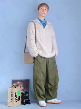 「epnok」｜いったさん（メンズ・170cm）の冬コーディネート