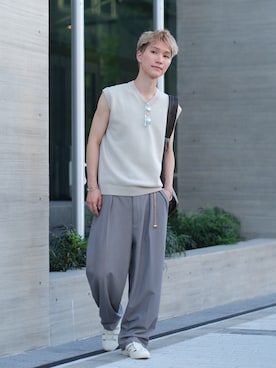 「アイテム（ファンデーション）」を使った、いったさん（メンズ・169cm）の夏コーディネート