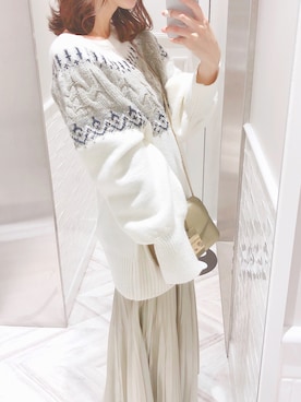 長澤 実果さん（レディース・160cm）の冬コーディネート