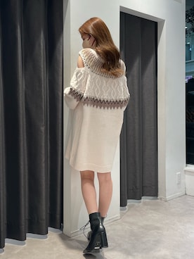 長澤 実果さん（レディース・160cm）の冬コーディネート