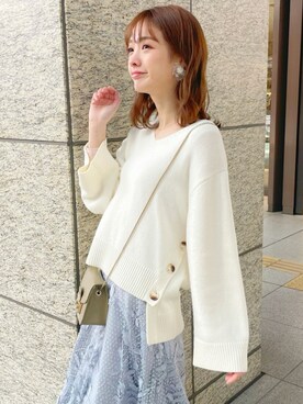 長澤 実果さん（レディース・160cm）の冬コーディネート