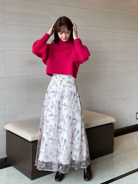 長澤 実果さん(レディース・160cm)の秋コーディネート