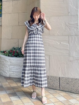 長澤 実果さん（レディース・160cm）の春コーディネート