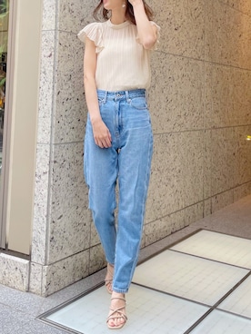 長澤 実果さん(レディース・160cm)の春コーディネート