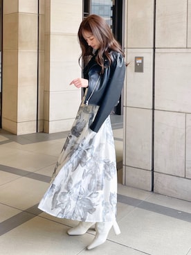 長澤 実果さん（レディース・160cm）の冬コーディネート