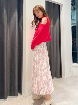 長澤 実果さん（レディース・160cm）の秋コーディネート