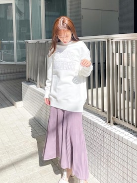 長澤 実果さん（レディース・160cm）の冬コーディネート