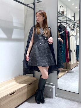 長澤 実果さん(レディース・160cm)の夏コーディネート