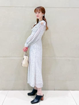 長澤 実果さん(レディース・160cm)の夏コーディネート