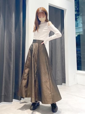 長澤 実果さん(レディース・160cm)の夏コーディネート