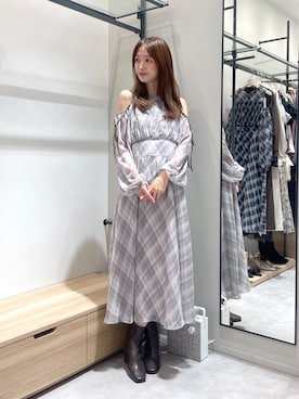 長澤 実果さん(レディース・160cm)の秋コーディネート