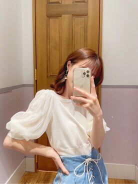 長澤 実果さん（レディース・160cm）の春コーディネート