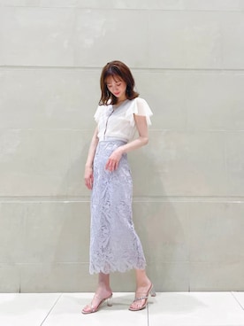 長澤 実果さん(レディース・160cm)の夏コーディネート