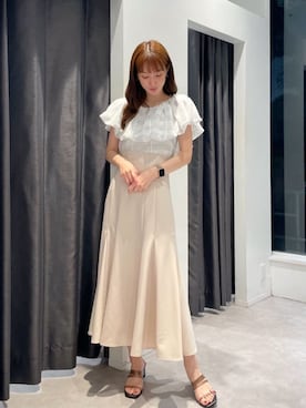 長澤 実果さん(レディース・160cm)の夏コーディネート
