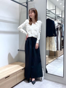 長澤 実果さん(レディース・160cm)の秋コーディネート