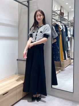 長澤 実果さん(レディース・160cm)の夏コーディネート