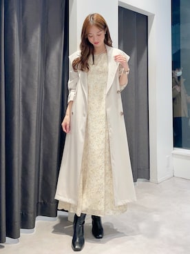 長澤 実果さん（レディース・160cm）の冬コーディネート