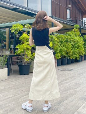 長澤 実果さん(レディース・160cm)の夏コーディネート