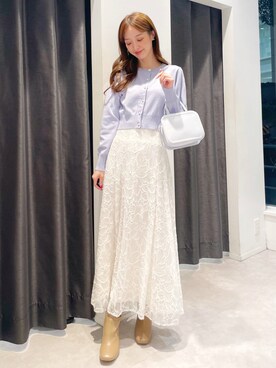 長澤 実果さん(レディース・160cm)の冬コーディネート