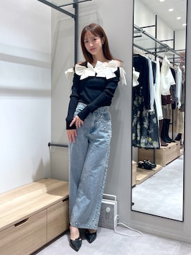 長澤 実果さん（レディース・160cm）の秋コーディネート