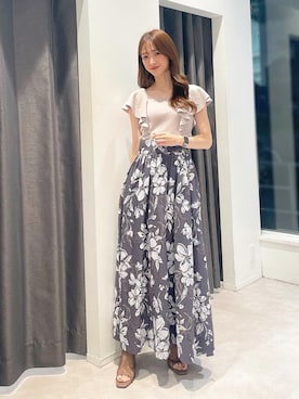 長澤 実果さん（レディース・160cm）の春コーディネート