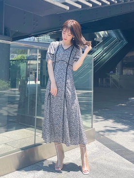 長澤 実果さん（レディース・160cm）の夏コーディネート