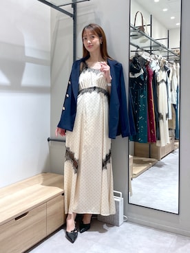 長澤 実果さん(レディース・160cm)の夏コーディネート