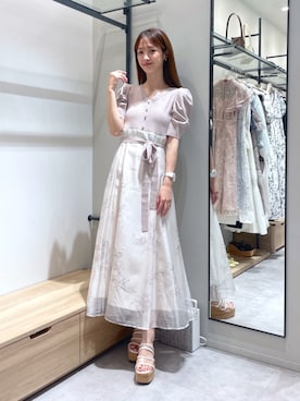 長澤 実果さん(レディース・160cm)の夏コーディネート