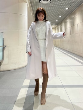 長澤 実果さん（レディース・160cm）の秋コーディネート