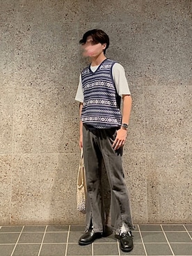「アイテム（デジタル腕時計）」を使った、かずや🟢【相互フォロー】さん（メンズ・171cm・10代）の秋コーディネート