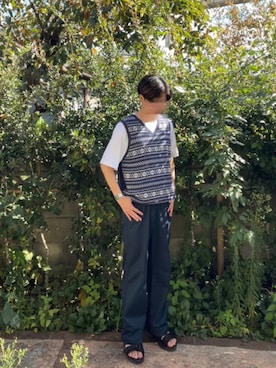 「UNIQLO（ユニクロ）のアイテム（パンツ、その他）」を使った、かずや🟢【相互フォロー】さん（メンズ・171cm）の秋コーディネート