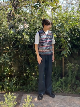 かずや🟢【相互フォロー】さん（メンズ・171cm）の秋コーディネート