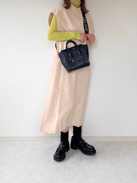 「CFT.（シフト）のアイテム（ワンピース/ドレス）」を使った、eriiicaさん（レディース・158cm）の春コーディネート