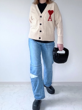 「BOTTEGA VENETA（ボッテガヴェネタ）のアイテム（バックパック/リュック）」を使った、eriiicaさん（レディース・158cm）の春コーディネート
