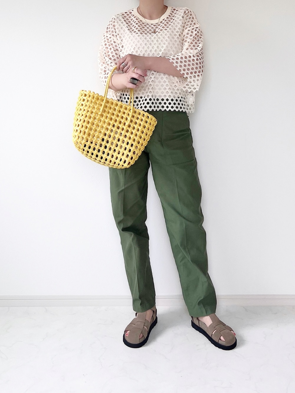 maison special ホールメッシュビックT MAISON SPECIAL（メゾンスペシャル）の「ホールメッシュビックT