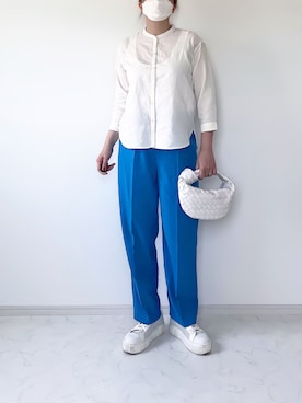 「miu miu（ミュウミュウ）のアイテム（スニーカー）」を使った、eriiicaさん（レディース・158cm）の春コーディネート