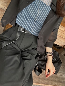 ameさん（レディース・151cm）の夏コーディネート