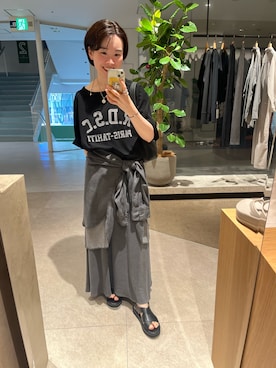 「アイテム（アクセサリー）」を使った、☺︎いこまい☺︎さん（レディース・153cm）の夏コーディネート