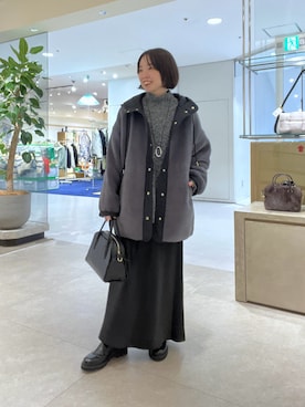 ☺︎いこまい☺︎さん（骨格ストレート・レディース・153cm）の冬コーディネート