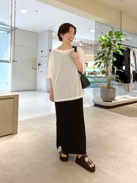 「RIVEDROITE」｜☺︎いこまい☺︎さん（レディース・153cm）の夏コーディネート